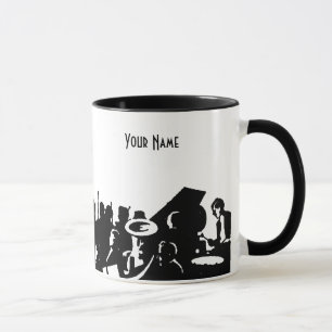Conduzindo a música - caneca personalizada