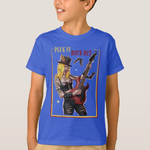 Conecte. Toque Rock. – Camiseta de Rock para Adole