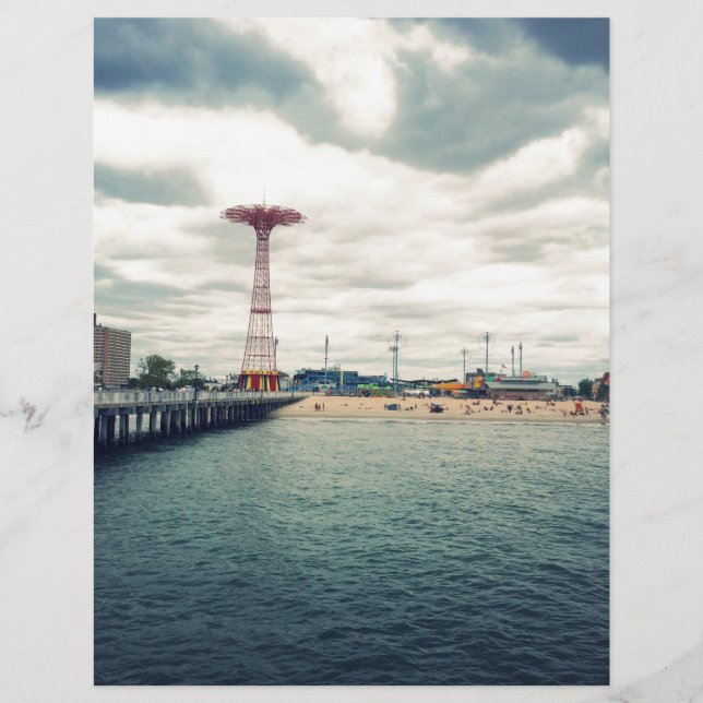 Coney Island Beach Panorama (Frente)