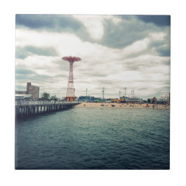 Coney Island Beach Panorama
