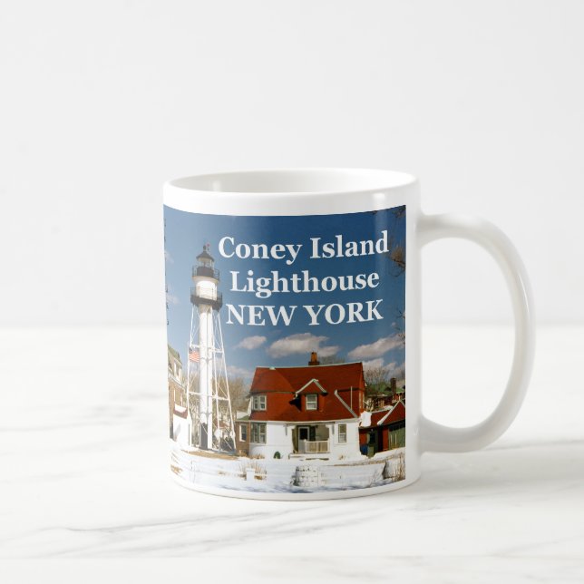 Coney Island, caneca do farol de New York (Direita)