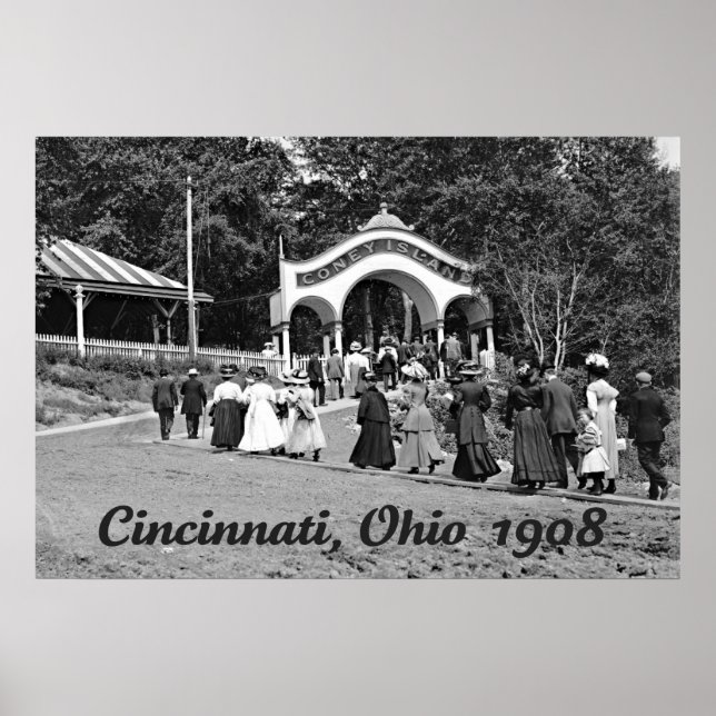 Coney Island Entrance Poster (Frente)