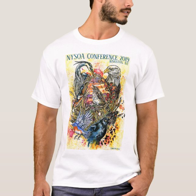Conferência de NYSOA de 2019 - Camiseta masculina (Frente)