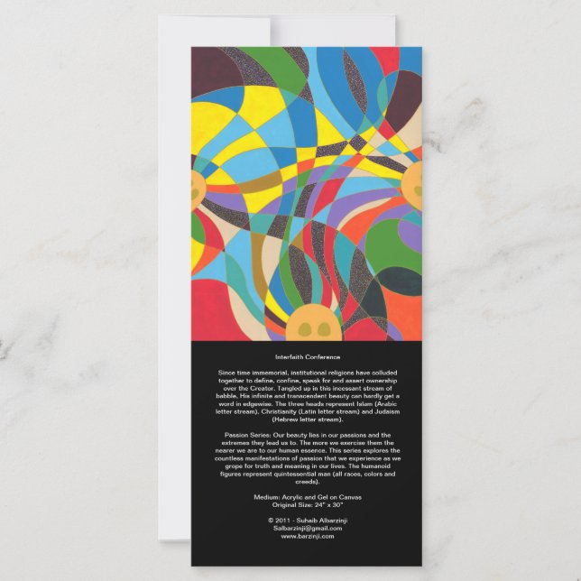 Conferência Interreligiosa e Distribuidor - Longo  (Frente)