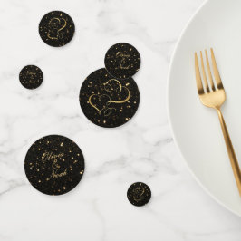 Confete Redondo Personalizável para Mesa de Casame