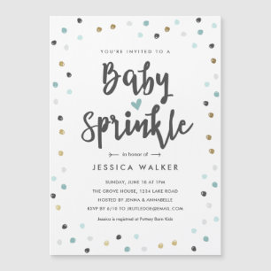 Confetti Azul-Cinto Tipo Bebê Suspirar Convite