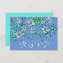 Confetti Colorida RSVP Silver Star Glittery