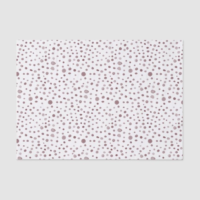 Confetti de Vinho Papel de Tecido com Pontos de Aq (Frente )