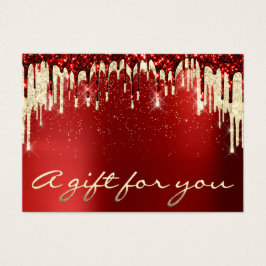 Confetti Gift Burgundy, Dourado de beleza natalíci