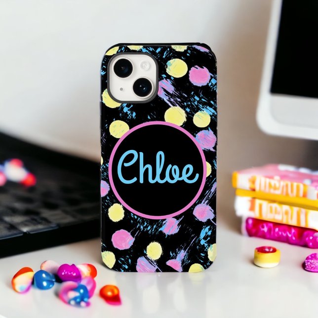 Confetti Paint Splash Multicolor Personalizado Cas (Criador carregado)