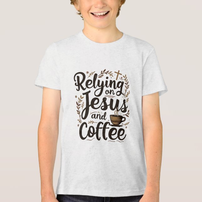 Confiando em Jesus e Cafeine Lover (Frente)