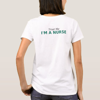 Confie em Mim Sou uma Camiseta de Enfermagem Diver