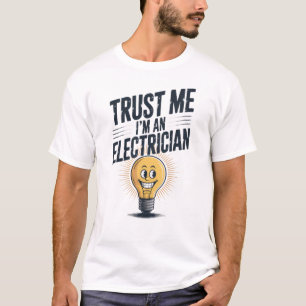 Confie em mim, sou uma camiseta eletrônica