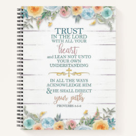 Confie no Senhor com Flores na Madeira