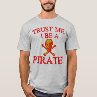 Confie que eu I seja camisas e canecas do pirata