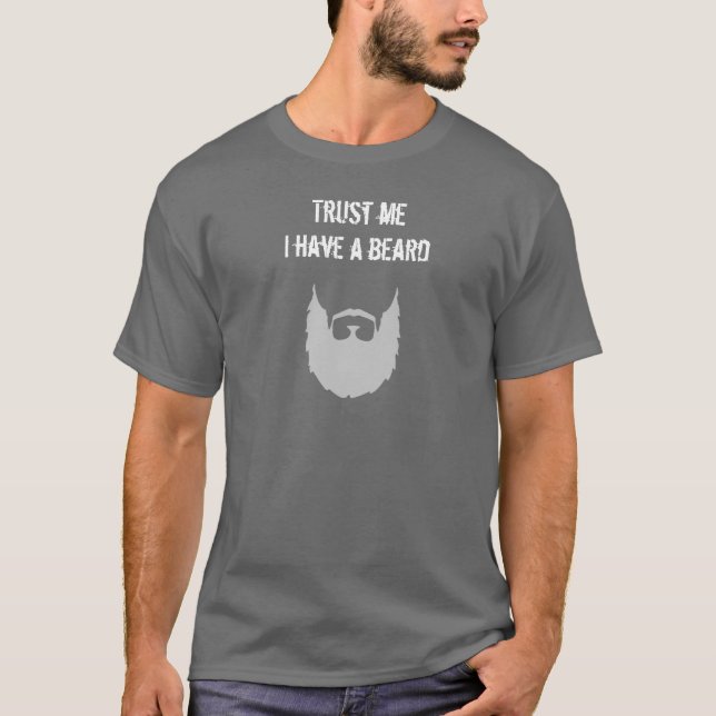 confie que eu mim tem a camisa da barba (Frente)