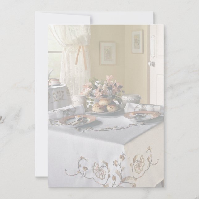 Configuração de chá à tarde (Frente)