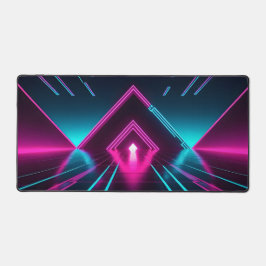 Configuração de Portal Gamer Cyberpunk Neon Synthw
