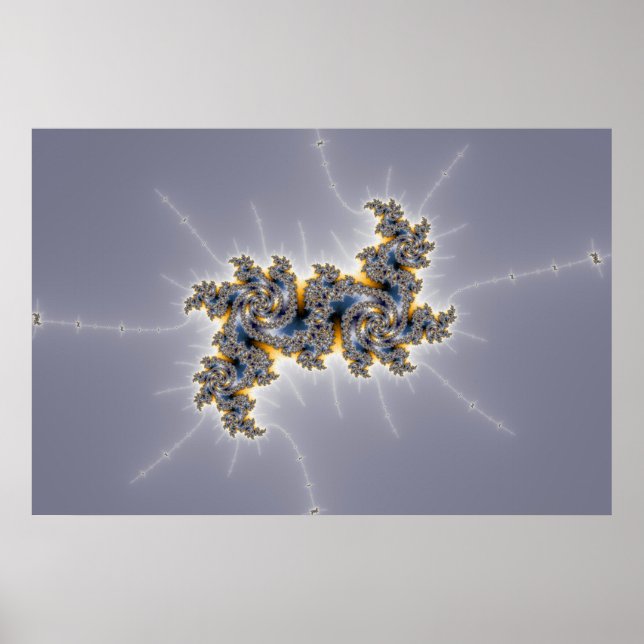 Configuração - Poster Fractal (Frente)