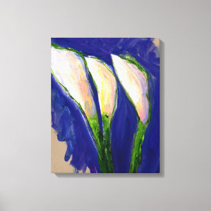 Configurando o Sail White Calla Lírios Canvas