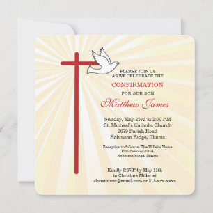 Confirmação para os Raios de Ouro de Son Cross Dov