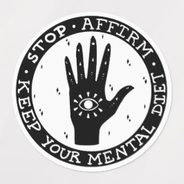 Confirmar e Manifestar Conjunto de Adesivos