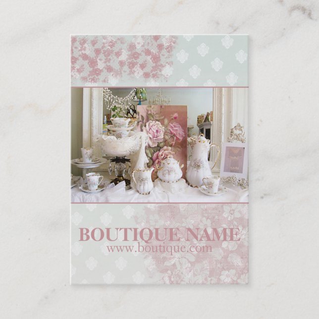 Conforto de outono - Cartão de visita (Frente)