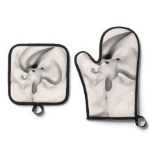 Congelado: Cinza Abstrato, branco e preto