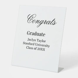 Congrats graduation name university name class of 