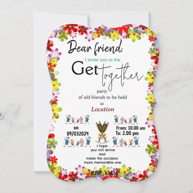 Congregando convite (Frente)