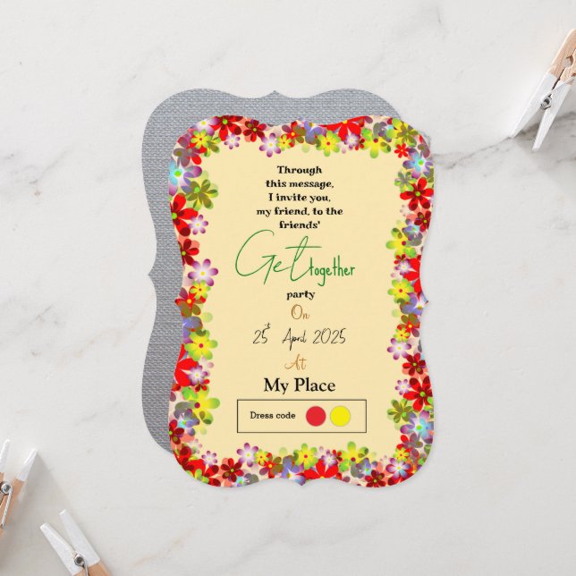 Congregando convite (Frente/Verso In Situ)