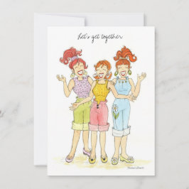 Congregar Bar-B-Q Convite