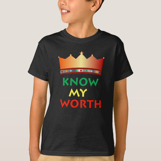Conheça a camiseta do meu filho do Worth (Frente)