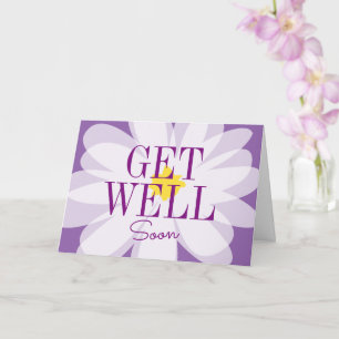 Conheça bem em breve o cartão com design de flor
