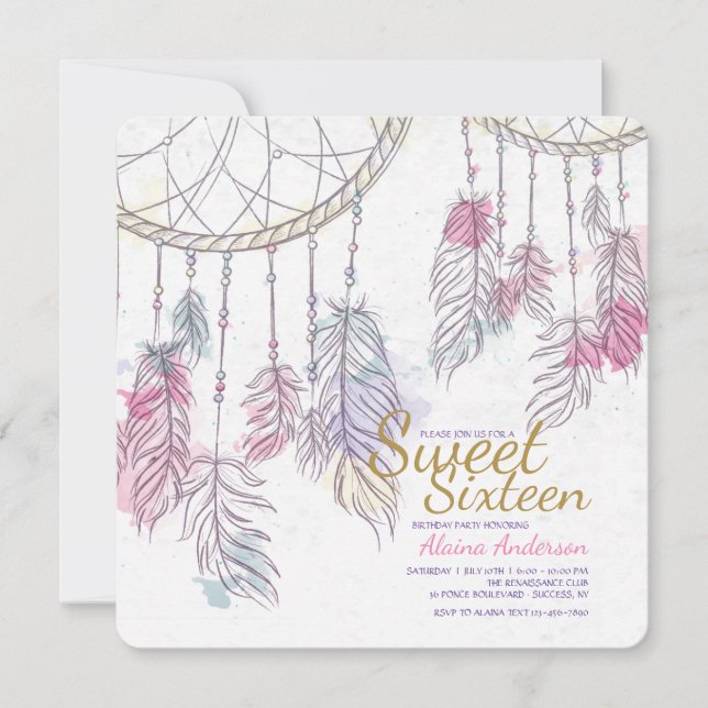 Conheça o convite para seus sonhos (Frente)