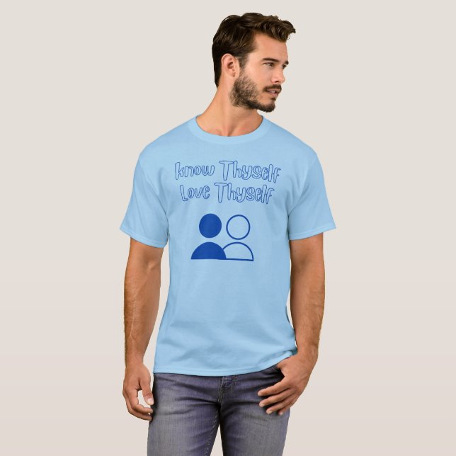 Conheça-Se, Adorem-Se A Tua Camiseta (Frente Completa)