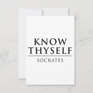 Conheça-Se - Sócrates