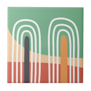 conjunto arco-íris abstrato