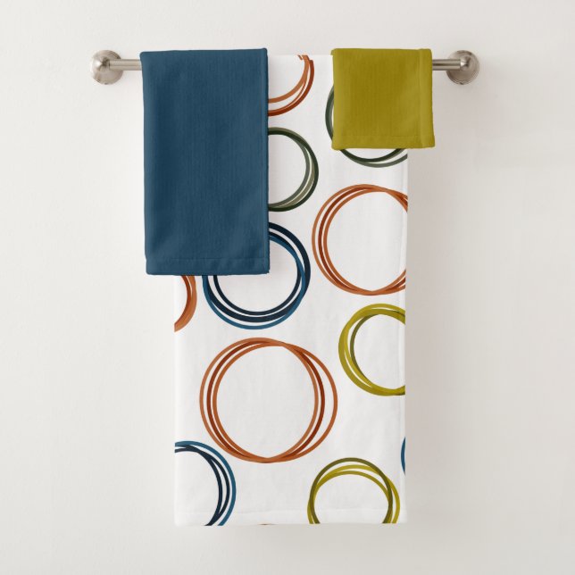 Conjunto Bandeja dos Círculos de Boho (Insitu)