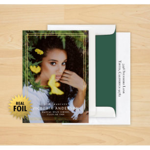 Conjunto de 24 Anúncio de Graduação Somente na 