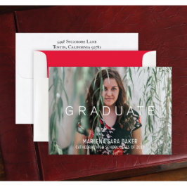 Conjunto de 24 Anúncios de Graduação de Texto Cent