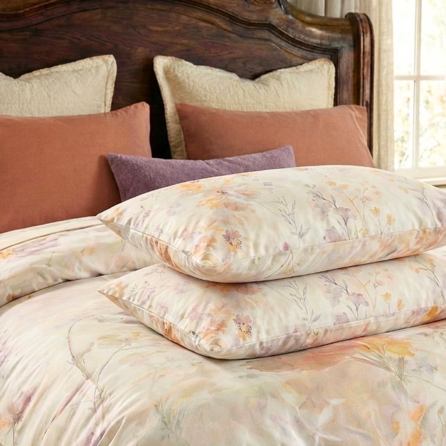 Conjunto de 2 Toalhas de Mesa Florais Elegantes em (Criador carregado)