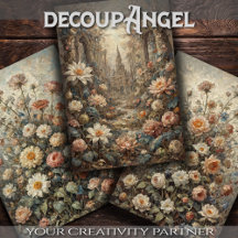 Conjunto de 3 - Beleza da Flor do Eterno - Dissoci