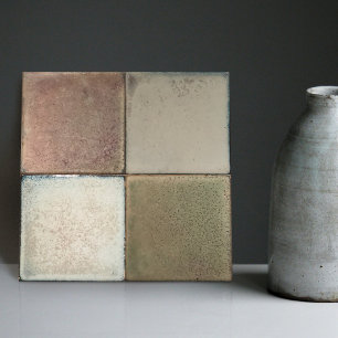 Conjunto de 4 Decorações de Parede em Tom de Terra
