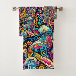 Conjunto de 60 toalhas de banho de energia mais le