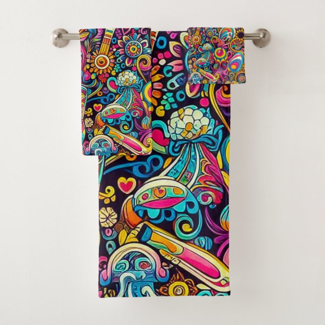 Conjunto de 60 toalhas de banho de energia mais le (Insitu)