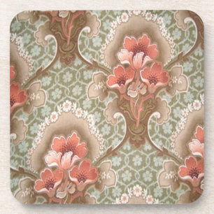 Conjunto de 6 Porta-Copos Art Nouveau