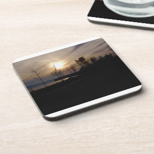 Conjunto de 6 porta copos com design de fotografia