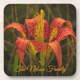 Conjunto de 6 porta-copos "Florida Lily"