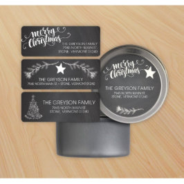 Conjunto de 90 etiquetas de endereço de devolução 